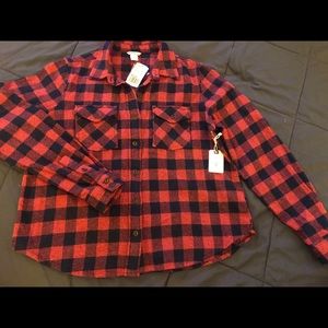 Forever 21 Lumberjack print flannel, Size M women
